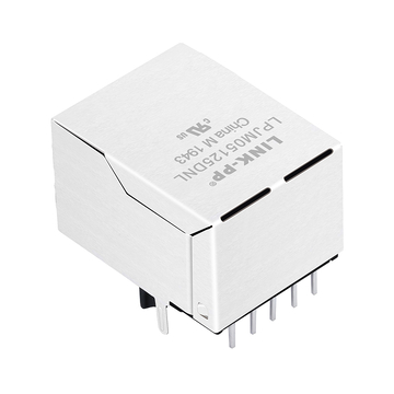 LPJM05125DNL 2.5G Base-T シングルポート POE+ RJ45コネクタ タブダウン LEDなし 画像5