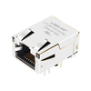 LPJM7501AHNL 5G Base-T Low Profile RJ45 Magjack Tab Up Green/Yellow LED thumb image 1