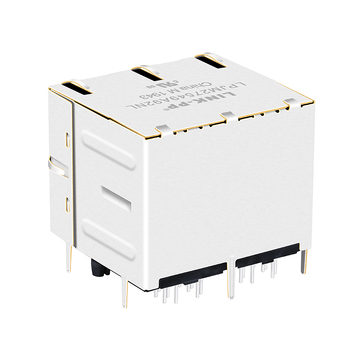 LPJM27549A92NL 10G Base-T 2x2 Port RJ45 MagJack Πράσινο/Πράσινο LED εικόνα 4