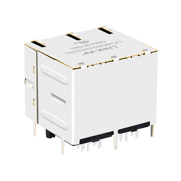 LPJM28549A92NL 10G Base-T 2x2 Θηλυκοί σύνδεσμοι RJ45 Πράσινοι/Πράσινοι και Κίτρινοι LED εικόνα 4