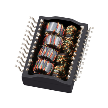 LP5017ANL 2.5G Base-T Μονής Θύρας 24 PIN SMD PoE+ Μετασχηματιστής Lan εικόνα 2