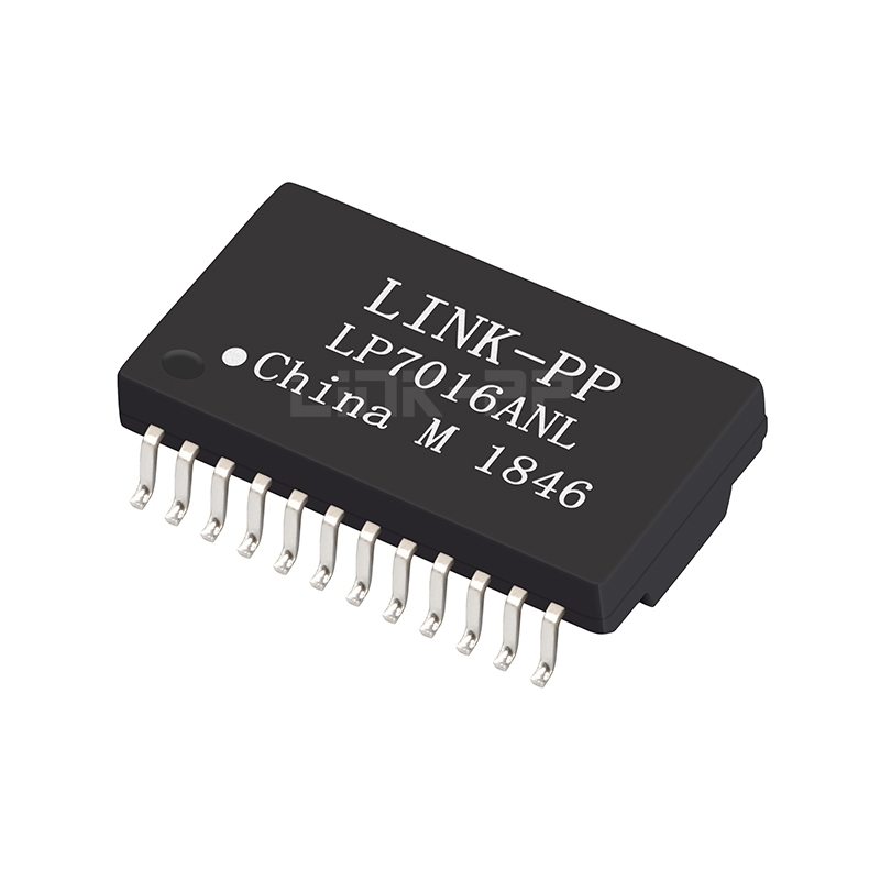 LP7016ANL 10G Base-T Single Port SMD Ethernet Magnetics Transformer Modules 24 PIN