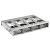 TE 2007668-1 QSFP+ Cage Ganged (1 x 4) Connector Press-Fit Through Hole thumb image 1