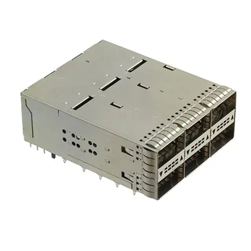 TE 2227671-3 ZQSFP+ Cage 2x3 porte con connettore integrato 28 Gb/s Lightpipe incluso