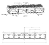 TE 2227249-3 ZQSFP+ Cage Assembly 1x4 Port With Heat Sink 28 Gb/s Through Hole thumb image 2