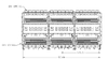 TE 2227671-1 ZQSFP+ Cage 2x3 Port With Integrated Connector 28 Gb/s thumb image 2