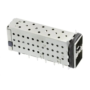 TE 2007538-5 SFP+ Cage Assembly 2x1 Port With Integrated Connector 16 Gb/s Included Lightpipe