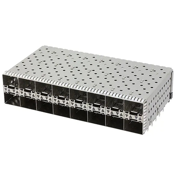 1-2149490-5 Porta 2x8 del gruppo gabbia SFP+ con connettore integrato Lightpipe incluso 16 Gb/s