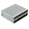 TE 1-2132403-5 SFP+ Cage Assembly 2x5 Port With Integrated Connector 16 Gb/s Included Lightpipe thumb image 1