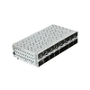 TE 2149490-5 Cage SFP+ 2 x 8 ports avec connecteur intégré à ajustement serré via le trou inclus Image du pouce Lightpipe 1