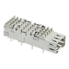 TE 1367645-4 SFP Cage with Heat Sink Connector Press-Fit 4 Gb/s thumb image 1
