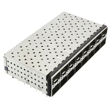 TE 2169788-5 SFP + وعاء مزود بموصل قفصي (2x8) متضمن أنبوب ضوئي 16 جيجابت/ثانية