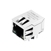 LPJG4926GENL พอร์ตเดียว PoE+ RJ45 Magjack 1000 Base-T พร้อมไฟ LED สีเขียว/เหลือง (ภาพประกอบ 1)