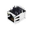 LPJG4926GENL 1000 Base-T Single Port POE+ RJ45 Female Connector Tab Down Green/Yellow Led thumb image 2