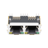 LPJE201-0AHNL แจ็ค RJ45 1X2 ไม่มีแม่เหล็กในตัว แถบไฟ LED สีเขียว/เหลือง (ภาพประกอบ 4)