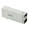 1-2198318-9 TE zSFP+ Receptacle with Cage Ganged (2x1) Connector External Springs Included Lightpipe thumb image 1