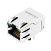 LPJG17420AHNL 1000 Base-T Tab Up Green/Yellow Led Single Port RJ45 Female Connector thumb image 1