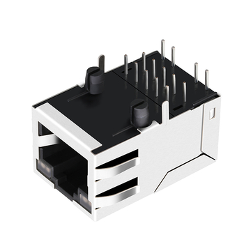 LPJG17333-1A47NL 1000 Base-T Magnetic RJ45 Connector Tab Up With Yellow&Green/Yellow&Green Led image 2