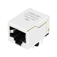 Belfuse SS-641010S-A-NF-K1 compatibile LPJE900DNL 1X1 porta RJ45 connettore senza scheda magnetica integrata verso il basso senza LED