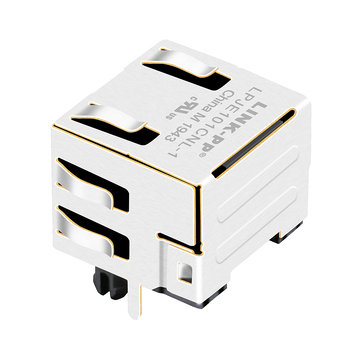 LPJE101CNL-1 Tab Up RJ45 modulaire jack zonder geïntegreerde magneten 1x1 poort zonder LED afbeelding 4