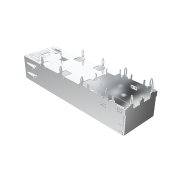 LP11AC02001 sfp 1x1 cage through hole without light pipe image 4