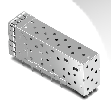 Compatible avec Pulse SFPP-3143-L LINK-PP LP21BC01001 Cage et connecteur SFP+ 2x1 ports avec ressorts externes image 2