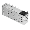 Compatible avec Pulse SFPP-3143-L LINK-PP LP21BC01001 Cage et connecteur SFP+ 2x1 ports avec ressorts externes (image miniature 4)