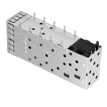 متوافق مع Pulse SFPP-3141-L LINK-PP LP21BC01201 SFP+ قفص وموصل منفذين مع أنبوب ضوئي داخلي (صورة 1)