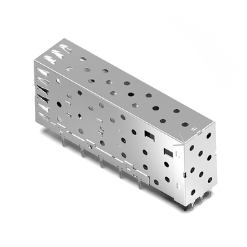 Compatibile con Pulse SFP0-3041-L LINK-PP Connettore SFP 2x1 LP21AC01201 con gabbia e LightPipe interno (immagine 2)