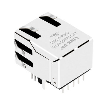 abracon arjm11c7-104-ab-ew2 compatible link-pp lpj16668aenl 10 100 base-t poe+ rj45 magjack tab up green yellow led image 3
