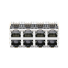 LPJG47111A4NL 1000 Base-T 2x4 RJ45 Magjack สีเขียวและเหลือง/ไฟ LED สีเขียวและเหลือง (ภาพประกอบ 2)