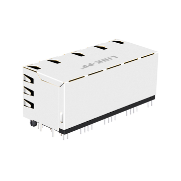 JX0B-3051NL Συμβατό με LPJG47111A4NL 2x4 θύρες RJ45 POE Jakcs με ενσωματωμένο μαγνητικό 1000 Base-T εικόνα 5