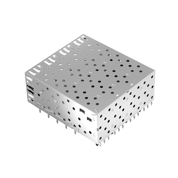 LINK-PP LP24AC01201 SFP 2x4 Cage Connector With Inner LightPipe image 2