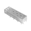 LP11ACS1000 SFP 1x1 Cage Solder พร้อมสปริงกัน EMI (ภาพที่ 2)