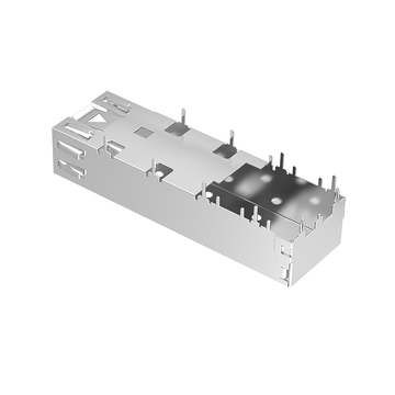 Pulse SFP0-1010-L Compatible LINK-PP LP11ACS1000 SFP 1x1 Cage Solder With EMI Spring Finger image 3