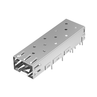 قفص LP747370010ACS11 SFP 2000x1 متوافق مع Molex 1 مع إصبع زنبركي EMI