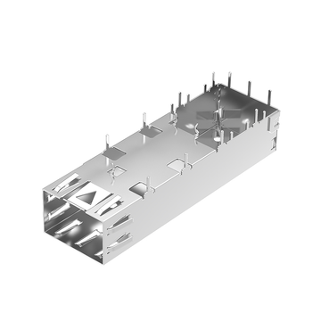 LINK-PP LP11ACS2000 1x1 SFP Cage With EMI Spring Finger Included Lightpipe image 3