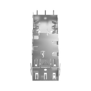 Amphenol U77-A1113-3001 Compatible LINK-PP LP11ACS2000 1x1 SFP Cage With EMI Spring Finger image 5
