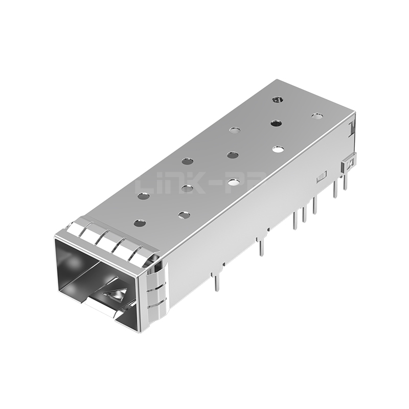 LINK-PP LP11BCS1000 SFP 1x1 Cage Solder Through Hole Right Angle