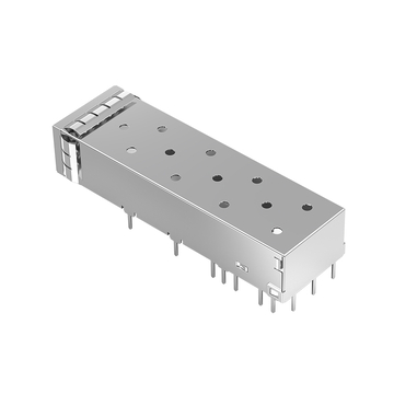 LINK-PP LP11BCS1000 SFP+ 1x1 Cage με συγκόλληση διαμπερή οπή, εικόνα 2 δεξιάς γωνίας