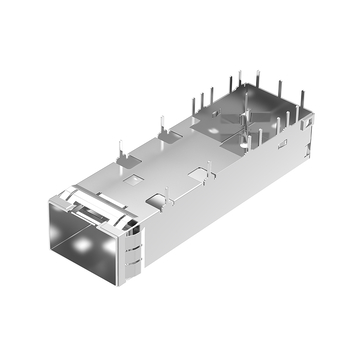 LINK-PP LP11BCS1000 SFP+ 1x1 Cage με συγκόλληση διαμπερή οπή, εικόνα 4 δεξιάς γωνίας