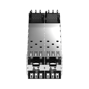Pulse SFP0-3031-L Compatible LINK-PP LP22AC01201 REVB SFP 2x2 Cage Connector Press-Fit With Inner Light Pipe image 3