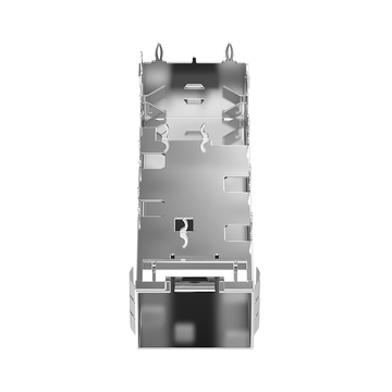 molex 1111128121 compatible link-pp lp11bc02030 sfp+ 1x1 cage with heat sink emi spring finger press-fit image 5