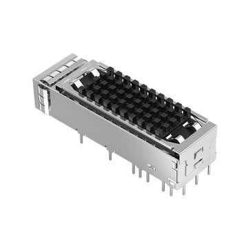 LINK-PP LP11BCS2030 SFP+ 1x1 Cage με ψύκτρα, διαμπερής οπή, εικόνα 2 δεξιάς γωνίας