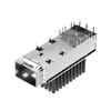 LP11BCS2060 SFP+ 1x1 Cage พร้อมฮีทซิงค์ บัดกรีแบบรูทะลุ มุมฉาก (ภาพประกอบ 3)