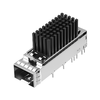 LP11BCS2060 SFP+ 1x1 Cage พร้อมฮีทซิงค์ บัดกรีแบบรูทะลุ มุมฉาก (ภาพประกอบ 1)