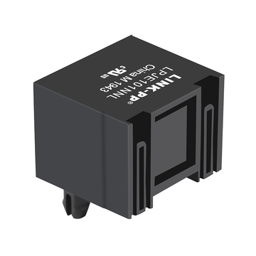 متوافق مع TE 1-406525-1 LINK-PP LPJE101NNL RJ45 1X1 Jack Without Magnetics Tab UP Without Led image 2