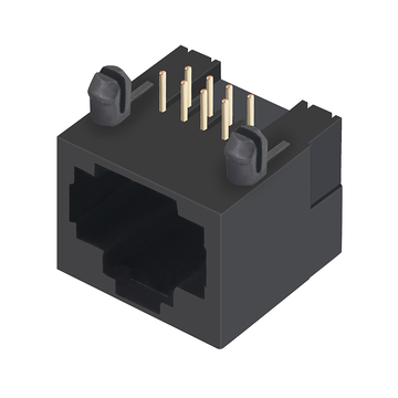 متوافق مع TE 1-406525-1 LINK-PP LPJE101NNL RJ45 1X1 Jack Without Magnetics Tab UP Without Led image 3