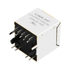 LPJD0514BENL 10/100 Base-T Vertical PoE RJ45 Magjack Green/Yellow LED thumb image 2