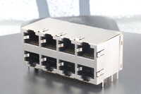 Pulse E5908-5VC153-L Compatible LINK-PP LPJE308CNL RJ45 2x4 Jacks Without Transformer Without Leds